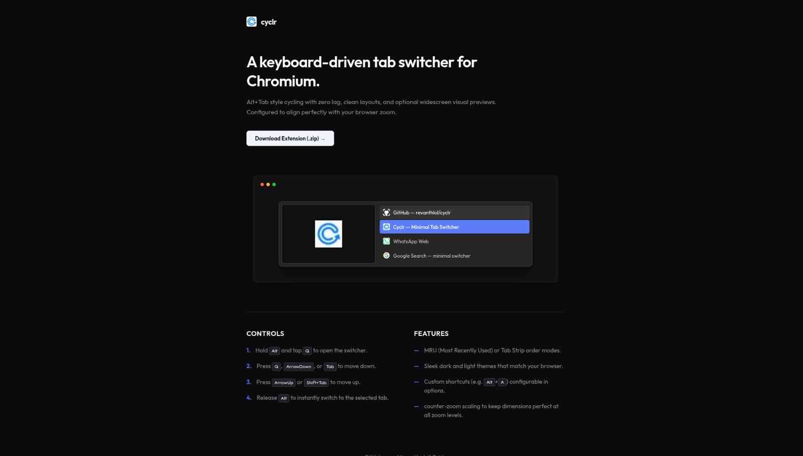 Cyclr Screenshot